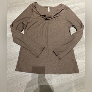 Old Navy Brown Ribbed Sweater